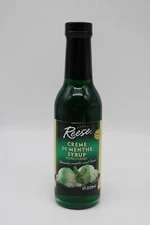 Reese Creme De Menthe, MINT Drink / Ice Cream Topping Syrup Flavoring 8 Fl Oz