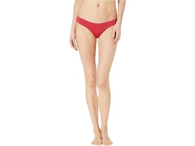 LSpace 257731 Women's Sandy Classic Bikini Bottoms Swimwear Red Size Small