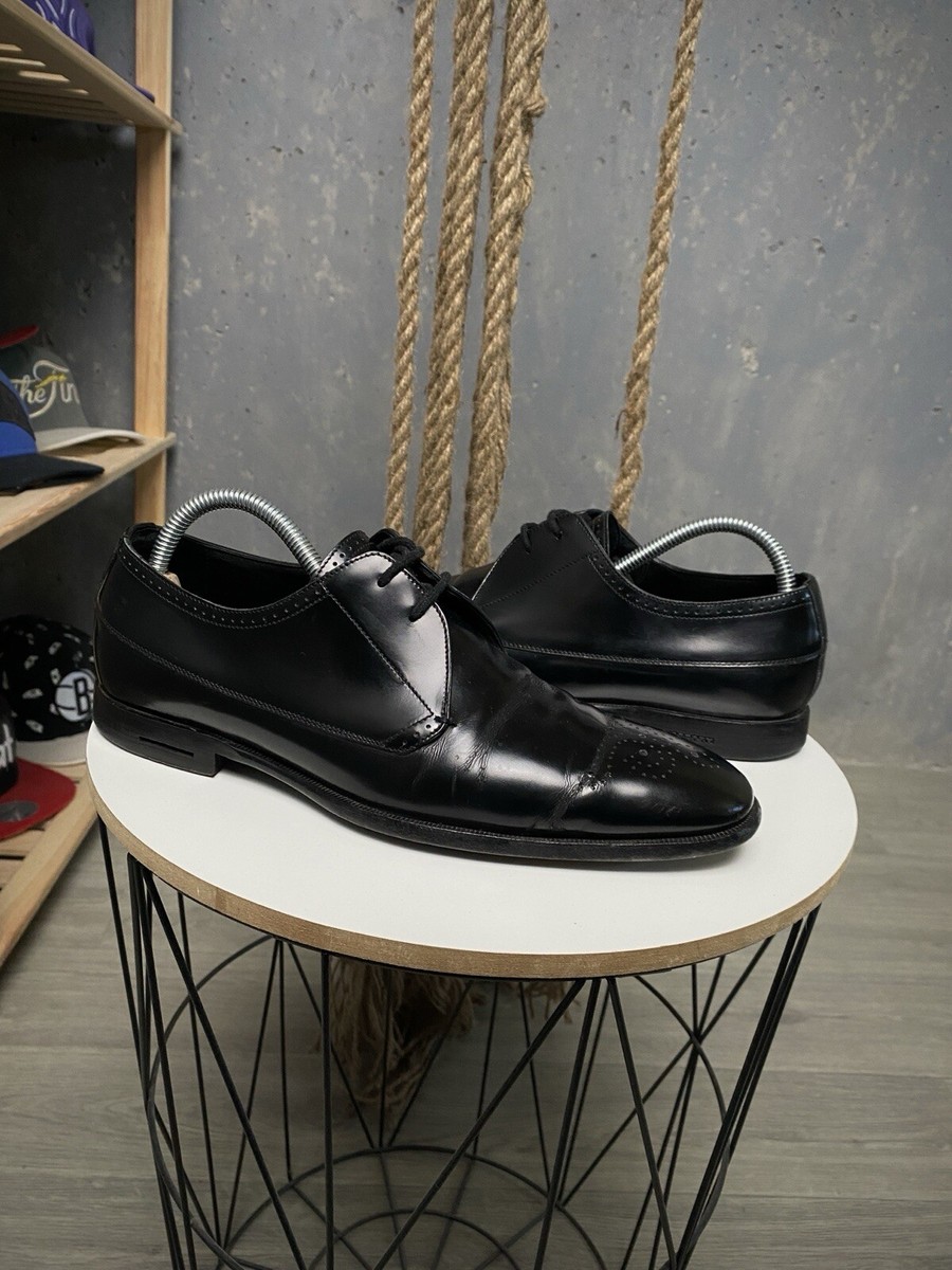 Burberry Leather Oxfords BURBERRY OXFORD BROGUES LEATHER SHOES – Caroline main image 3