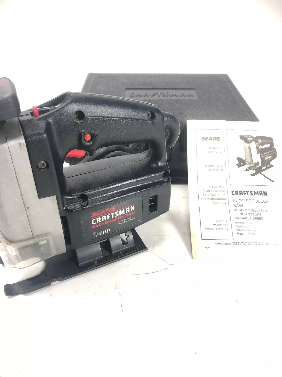 Craftsman auto scroller saw deals