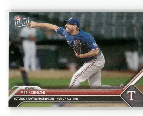 2023 Topps Now 678 Max Scherzer