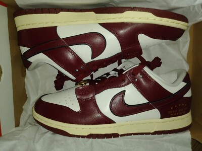 W Nike Dunk Low SE Sail/Team Red-Black-Muslin 'Team Red' DV1160-101 Size 8.5