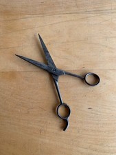 Vintage 7 Barber Hair Scissors - Stamped "Forged Steel USA"