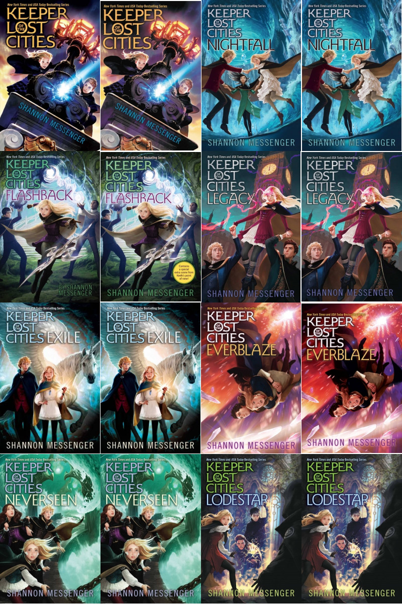 Keeper of the Lost Cities by Shannon Messenger 8 Books Box Set - Young  Adult -PB