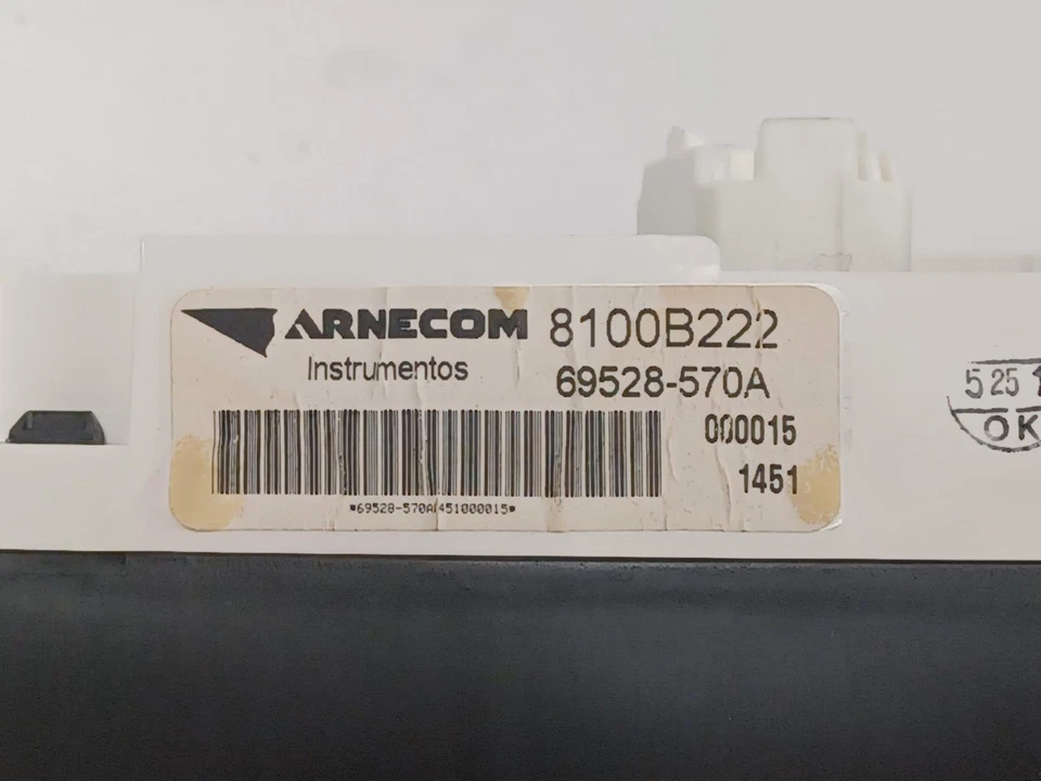 Medidor de velocímetro usado se adapta a: Mitsubishi Galant Cluster 2011 MPH grado A Foto 4 de 4