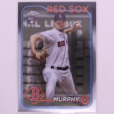 2024 Topps Chrome Baseball MLB Chris Murphy RC #47 Red Sox