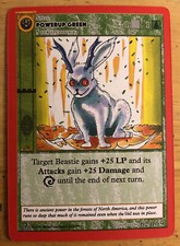 2021 Meta Zoo Cryptid Nation 2nd Edition Powerup Green 62/159 NM