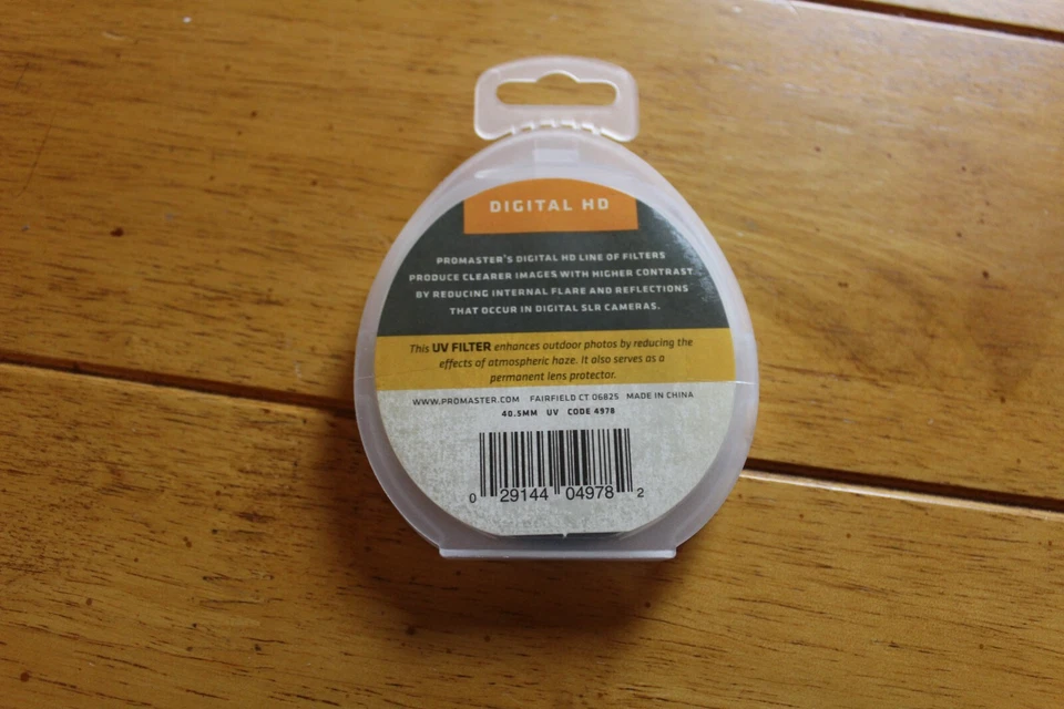 Promaster 40.5mm UV Filter Digital HD Clear Photo Lens Filter #4978 [3 i1-A] - Image 2 of 4