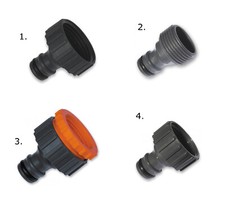 Wasserhahnanschluss Hahnstück Stecknippel Hahnanschluß Wasser 1/2, 3/4, 5/8 Zoll