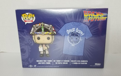 Back to the Future Doc mit Helm, Funko Pop & TEE, Gr. M - Bild 5 von 8