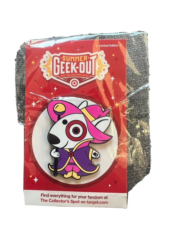 Target Bullseye SDCC 2022 Entertainment Earth Comic Con Saturday Exclusive Pin