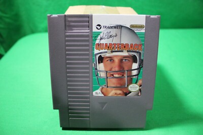 Nintendo Entertainment System NES John Elway's Quaterback Game Tested Works