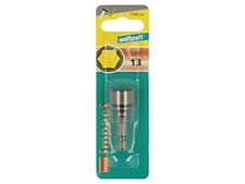 1395000 bit hexagon socket socket: HEX 13mm L. total: 50mm Wolfcraft