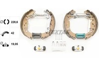 Satz Opel Adam/Corsa Bremsbacken 06- Kpl. MIT Zylindern