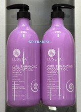  2-Pk LUSETA  CURL ENHANCING COCONUT OIL SHAMPOO Define Curls  Restore Bounce