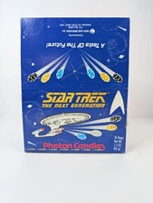 1992 Star Trek TNG PHOTON CANDIES 30 packs w/ DISPLAY BOX