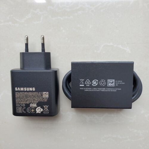 45w USB-C Super Fast Wall Charger or 6FT Cable For Samsung Galaxy S24 S23 S22 21 - Picture 5 of 10