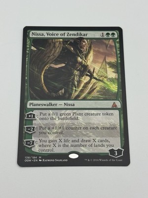 Nissa, Voice of Zendikar #138 (NM) Oath of the Gatewatch OGW Magic MTG