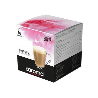 Karoma Cappuccino Ginseng  Kapseln, für  Dolce Gusto Kompatibel