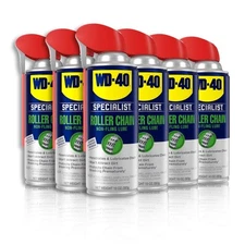 WD 40 Specialist Roller Chain Non Fling Lubricant 6 Pack Ceramic Formula
