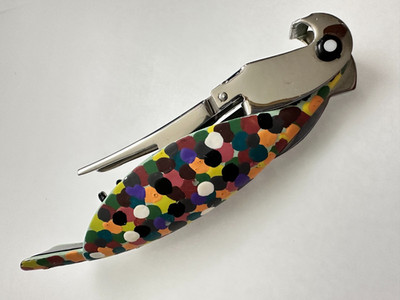 ALESSI MENDINI Parrot Waiters Corkscrew Wine Opener