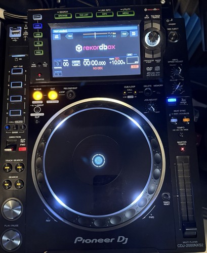 Pioneer DJ CDJ-2000NXS2 Digital Turntable Black