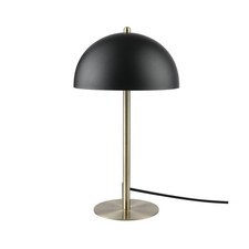 Globe Electric 52938 Luna 15" Desk Lamp, Matte Black, Matte Bra... USA FAST SHIP