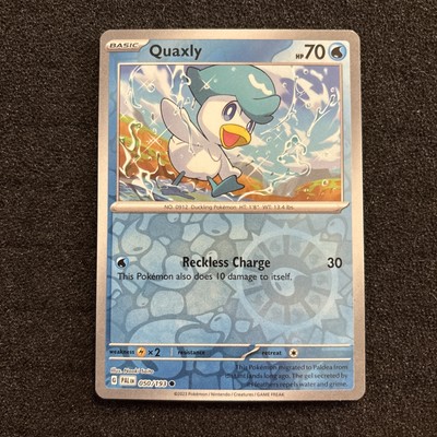 Quaxly 050/193 Sv02: Paldea Evolved Reverse Holo