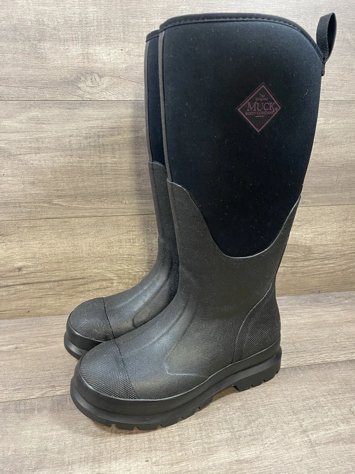 Original Muck Boot Company Chore Classic XF Botas altas anchas de pantorrilla para mujer talla 5 Foto 2 de 4