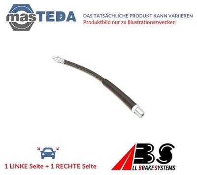SL 6372 BREMSSCHLAUCH BREMSLEITUNG HINTEN ABS 2PCS NEU OE QUALITÄT