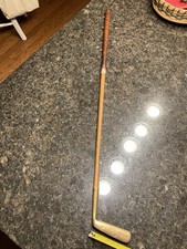 Vintage Antique MacGregor Hickory Wood Shaft Brass Putter 30 Dayton Ohio       