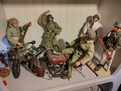 1980s  GI JOE CHECK POINT TEAM.  12'' w Accessories Action Figure 