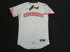 Authentic Cincinnati Reds Vapor Elite Road Gray Jersey 44 Reg.$355