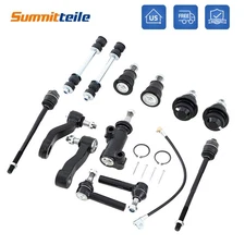 Ball Joints Tie Rod Sway Bar Link For Chevy Silverado GMC Sierra 2500 3500 HD