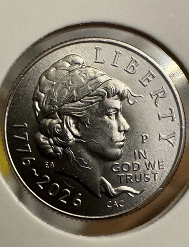 2026 P Philadelphia  Emerging Liberty SemiQ Dime  BU  250th anniversary  us mint