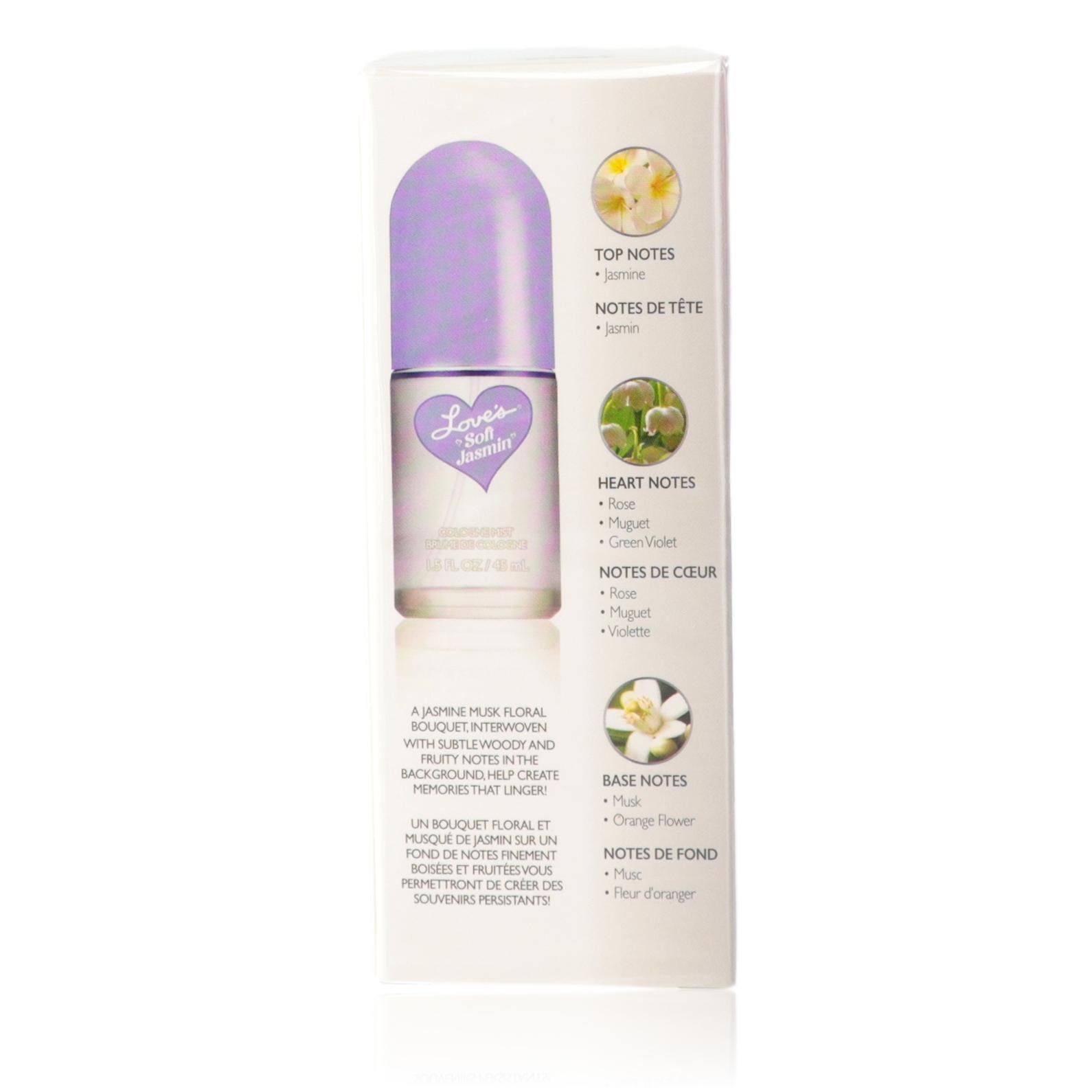 Loves Baby Soft Jasmin by Dana, 1.5 oz Cologne Body Mist for Women