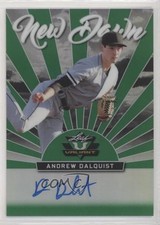 2019 Leaf Valiant New Dawn Green Prismatic 54/99 Andrew Dalquist Auto 1u6