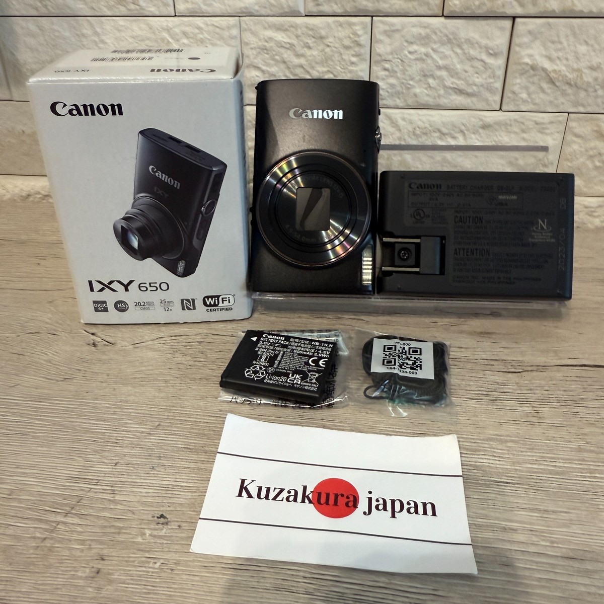 Buy Canon IXY 650 Compact Digital Camera - Black online | eBay