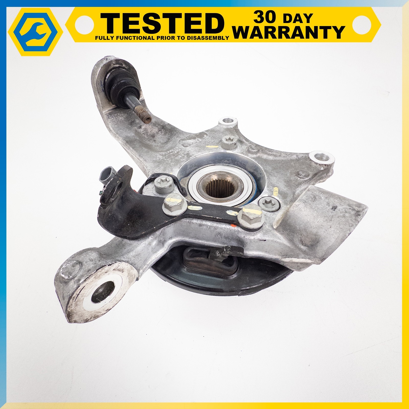 05-13 CHEVROLET CORVETTE C6 XLR REAR LEFT DRIVER SIDE SPINDLE KNUCKLE HUB OEM