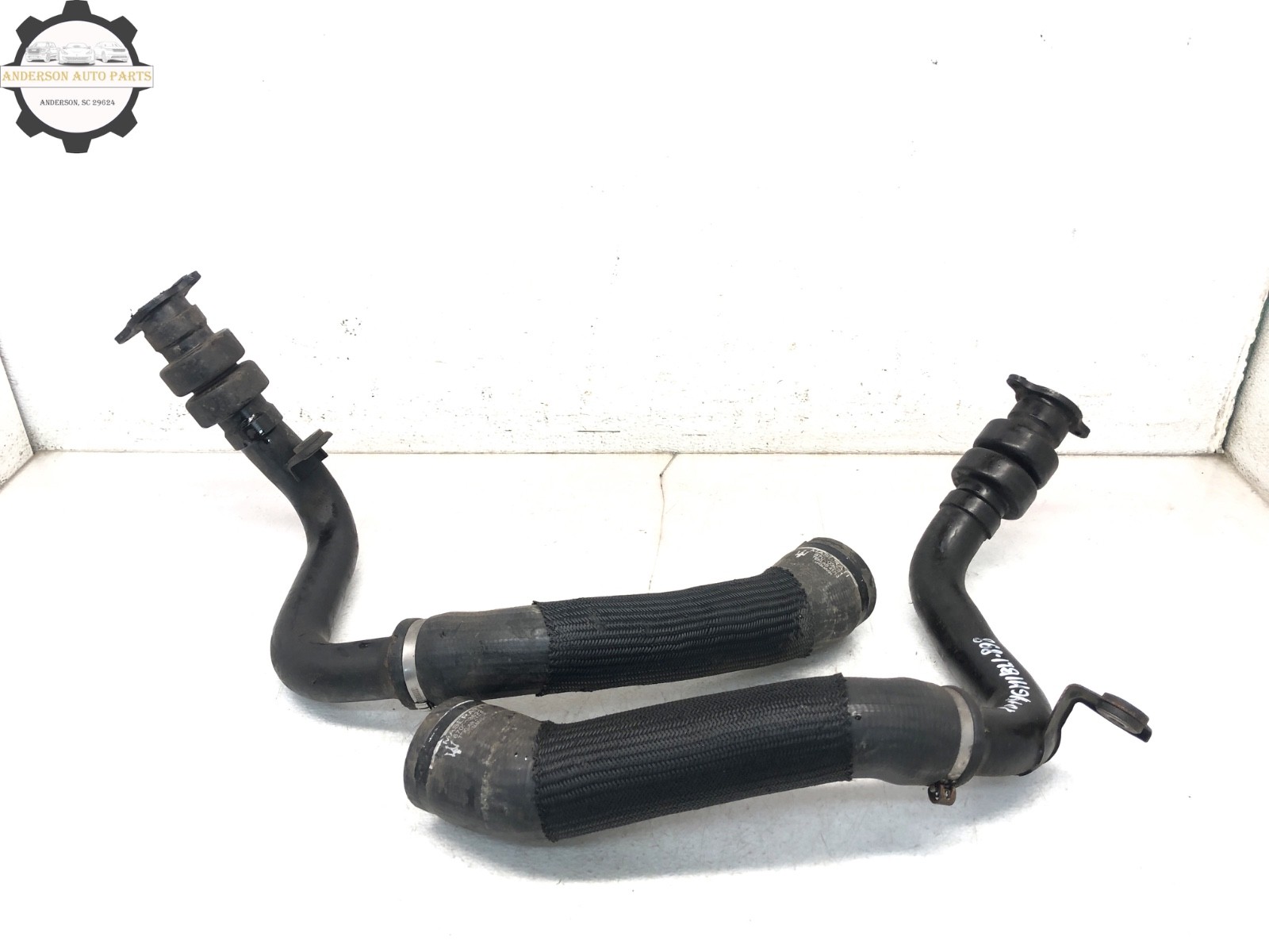 2014-2019 MASERATI GHIBLI 3.0L FRONT TURBO INTERCOOLER HOSE TUBE X2 OEM