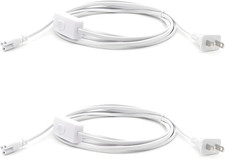 10FT T5 T8 LED Tube Light Power Extension Cord with On/Off Switch US Plug for In