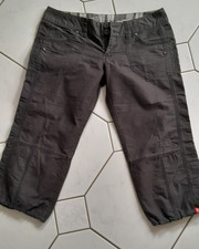 edc by esprit 3/4 Hose Capriehose klassisch schwarz Gr 36 - 38 tragbar BW 43,5