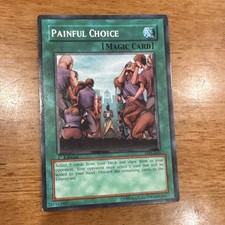 Yu-Gi-Oh Painful Choice MRL-049 Spell Magic Ruler 1st Edition