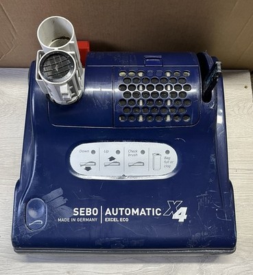 SEBO X4 STAUBSAUGERMOTOR UND GRUNDBAUGRUPPE - VOLL FUNKTIONSFÄHIG