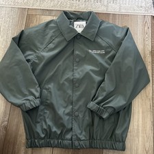 Zara Kids NYC Green Lightweight Jacket Size 8/9