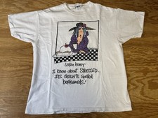 Vintage Emerson Sweatshirt Comic Stressed Desserts 1991 Shirt Size XL Funny