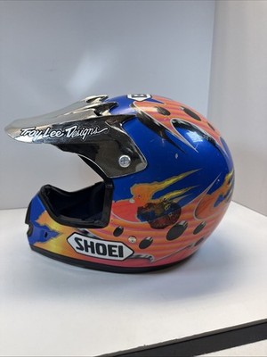 VTG Shoei VFX Troy Lee Designs Motocross Bmx Motorcycle Helmet
