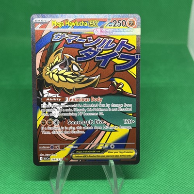#ad Mega Hawlucha Ex 268 217 Mega Attack Rare Ascended Heroes $11.95