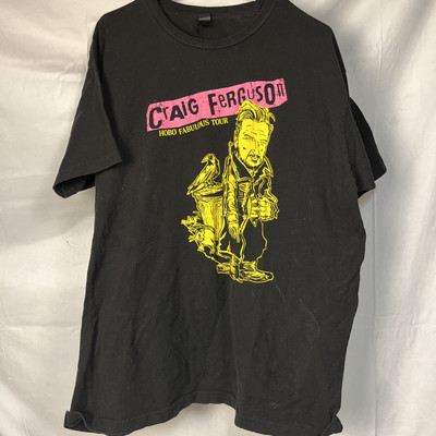 Craig Ferguson tour T-shirt extra large hobo fabulous tour
