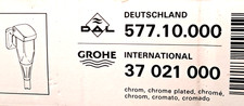 Grohe DAL Urinal Druckspüler 577 chrom Aufputz  37021000 (577.10.000) Ersatzteil